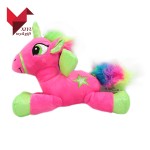 Unicorn Plush Supplier - OEM Custom Pink Purple Rainbow Tail
