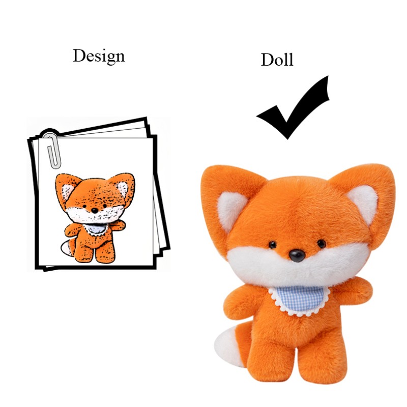 Fox Plush Toy Factory - OEM Custom Super Soft Stress Relief