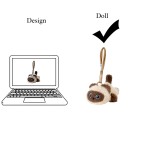 Teddy Bear Keychain Factory - Bulk Custom Soft Stuffed with Clothes