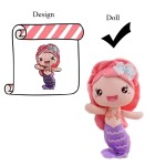 Mermaid Plush Toy Manufacturer - OEM Custom 5-13 Years Kids