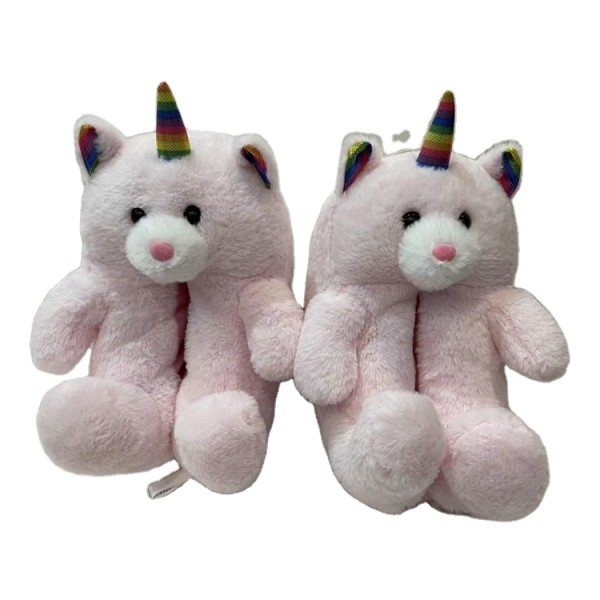 Unicorn Slippers Supplier - OEM Custom Novelty Cartoon Design