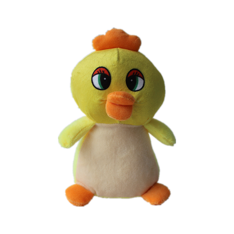 Yellow Duck Plush Supplier - OEM Custom 16cm PP Cotton Filling