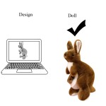 Pink Fox Plush Factory - OEM Custom 15cm Crane Machine Toy