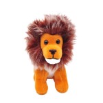 Plush Lion Keychain Factory - OEM Custom 3D Animal Washed