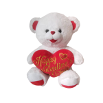 White Teddy Bear Manufacturer - OEM Custom 10-40cm Heart Holding