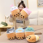Boba Tea Plush Manufacturer - OEM Custom Cup Animal Pillow