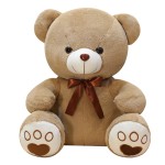 Sitting Bear Toy Supplier - OEM Custom Ribbon Decoration Kids