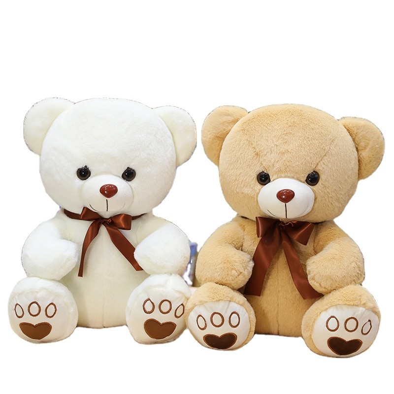 Sitting Bear Toy Supplier - OEM Custom Ribbon Decoration Kids