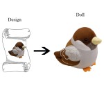 Plush Bear Toy Supplier - OEM Custom Embroidered Logo Mascot