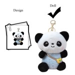 Panda Plush Keychain Manufacturer - OEM Custom Cartoon Animal