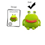 Cartoon Frog Doll Manufacturer - OEM Custom Funny Pillow Design