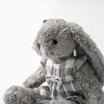 Grey Bunny Plush Supplier - OEM Custom Long Eared with Dress