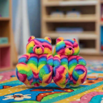 Teddy Bear Slippers Manufacturer - OEM Custom Colorful Fuzzy