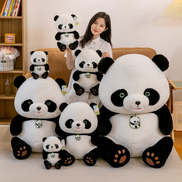 Panda Plush Manufacturer - Black White Rag Doll