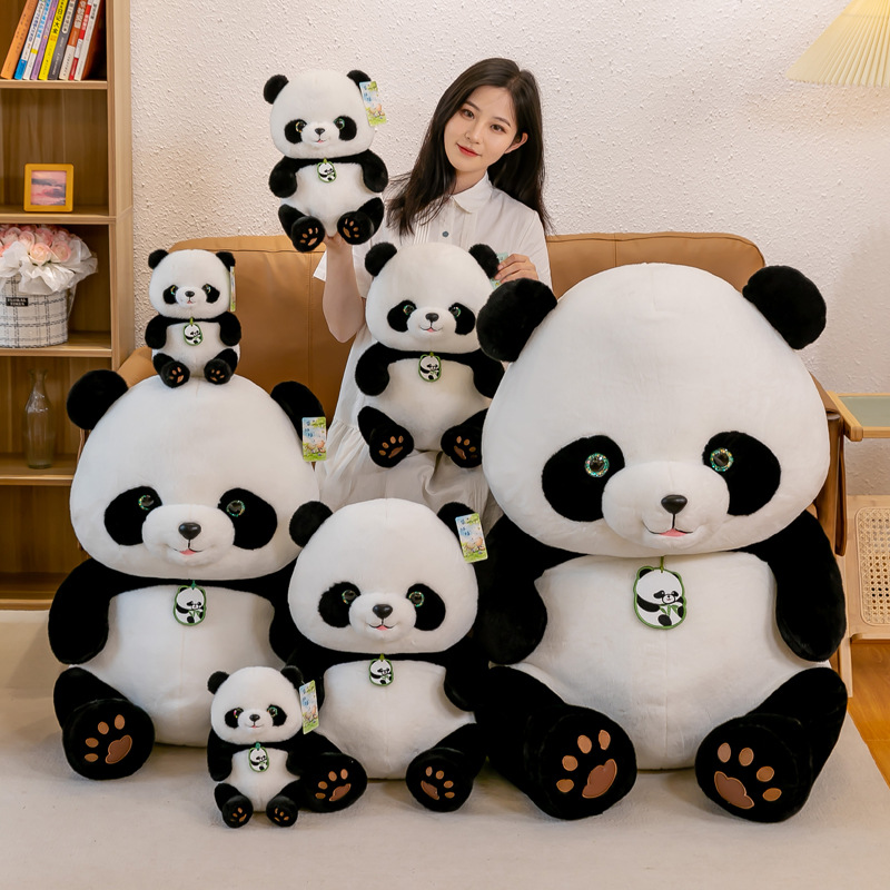 Panda Plush Manufacturer - Black White Rag Doll