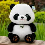 Panda Plush Manufacturer - Black White Rag Doll