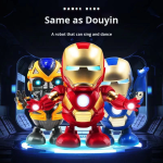Robot Toy Manufacturer - Iron Man Dancing Singing Light