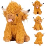 Plush Toy Manufacturer - Custom Mini Highland Cow Stress Relief