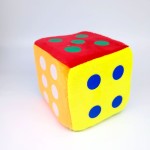 Plush Toy Factory - 10cm Dice Toy PP Cotton Pendant