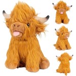 Plush Toy Factory - OEM/ODM Highland Cow Tshirt Keychains