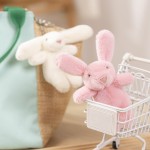 Keychain Factory - Premium Plush Rabbit Keychain Toy