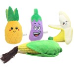 Pet Toy Manufacturer - OEM/ODM Fruit Sound Plush Toy