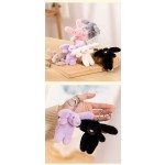 Keychain Manufacturer - 10cm Embroidered Rabbit Keychain