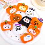 Accessories Factory - Halloween Pumpkin Ghost Brooch