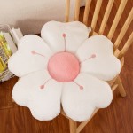Cushion Factory - 3D Embroidered Chrysanthemum Sofa Pillow