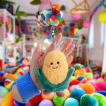 Keychain Manufacturer - Vegetable Plush Backpack Decor