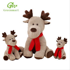 Plush Toy Factory - Custom Christmas Moose Doll Cotton Gift