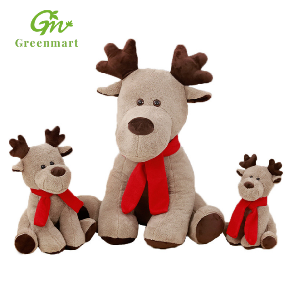 Plush Toy Factory - Custom Christmas Moose Doll Cotton Gift
