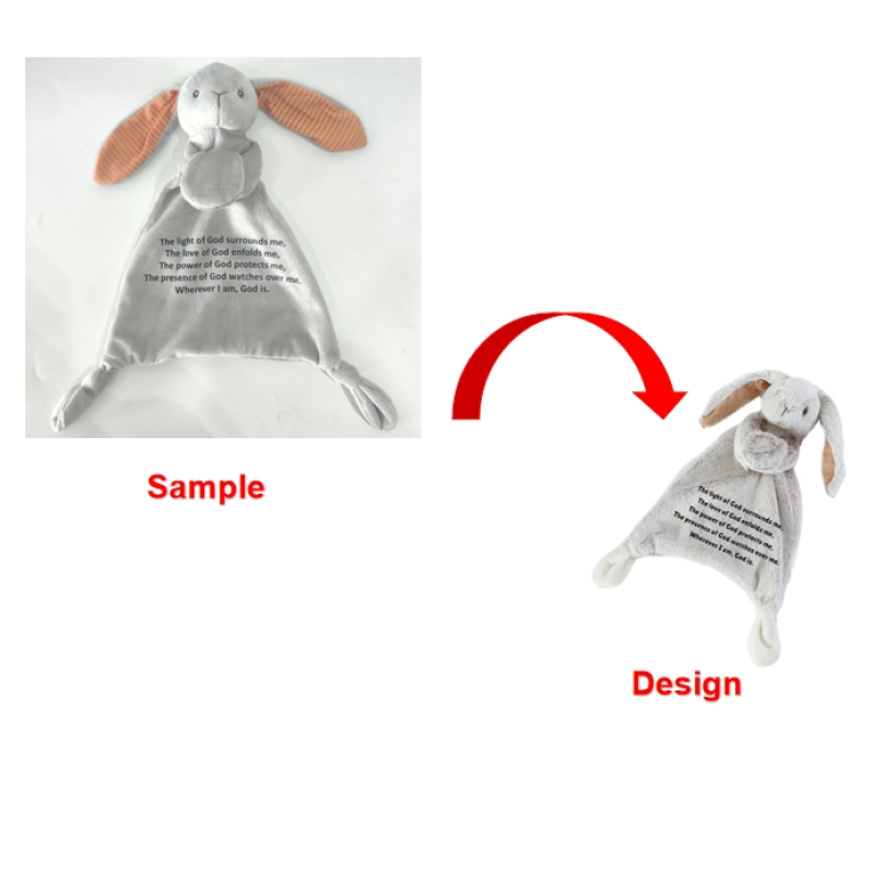 Blanket Manufacturer - Custom Bunny Blanket Baby Sleep Doll