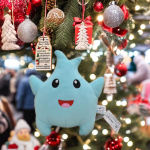 Keychain Factory - Glow Dark Mini Plush Backpack Accessory