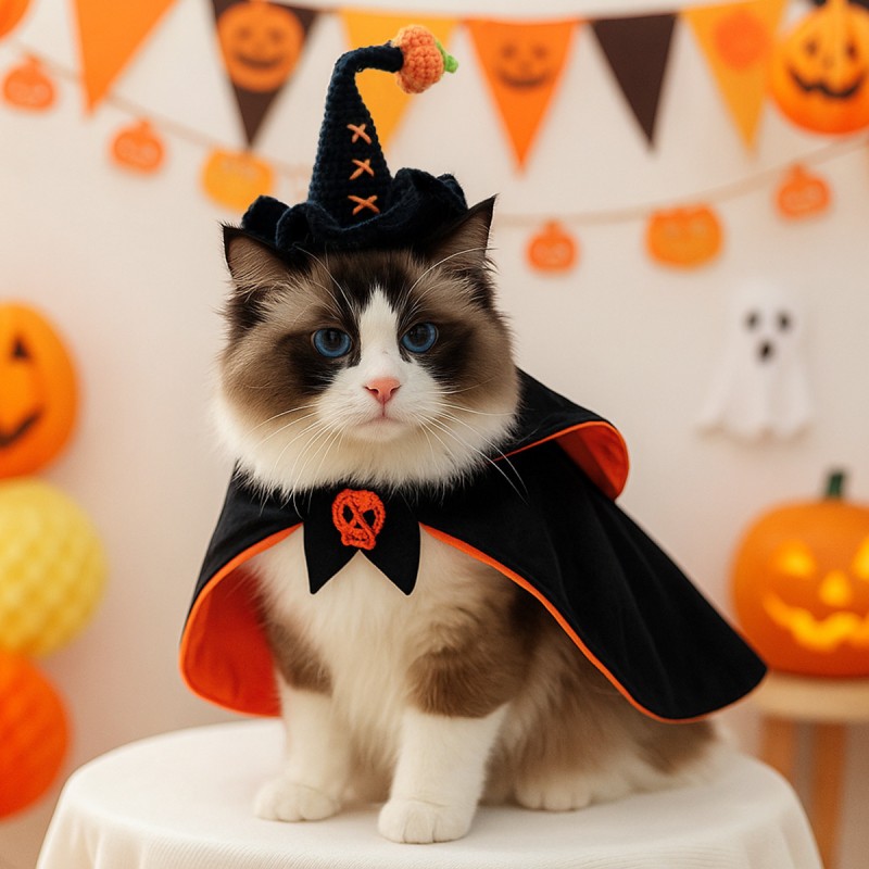 Pet Hat Manufacturer - OEM Custom Knitted Wizard Design