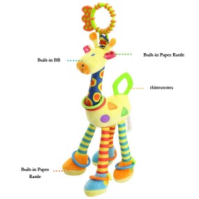 Giraffe Rattle Factory - OEM Custom BPA Free Silicone