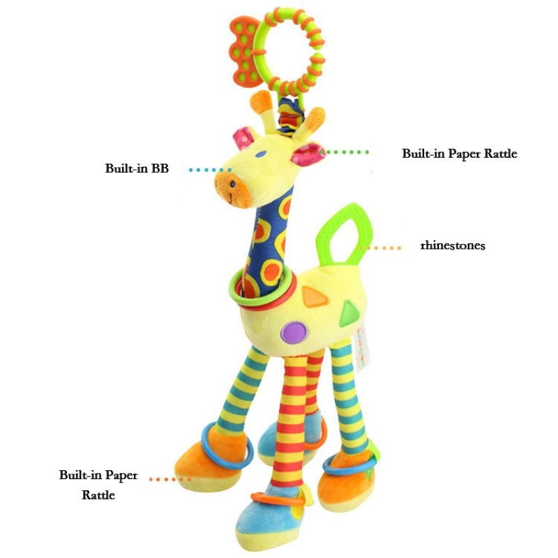 Giraffe Rattle Factory - OEM Custom BPA Free Silicone