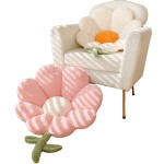 Flower Cushion Supplier - OEM Custom Daisies Back Pillow
