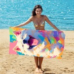 Beach Towel Supplier - OEM Custom 2 in 1 Folding