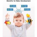 Baby Rattle Manufacturer - OEM Custom 4 Set Wrist Socks