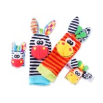 Baby Rattle Manufacturer - OEM Custom 4 Set Wrist Socks