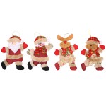Christmas Ornament Supplier - OEM Custom Hanging Santa Snowman