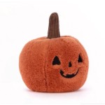 Skull Pumpkin Plush Supplier - OEM Custom Halloween Decor
