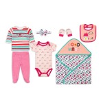 Baby Layette Set Factory - OEM Custom 6 Piece Gift Set