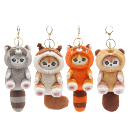 Cat Keychain Manufacturer - OEM Custom Mofusand Plush Doll