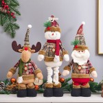 Christmas Doll Supplier - OEM Custom Santa Claus Elk