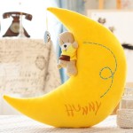 Star Pillow Factory - OEM Custom Yellow Moon Toy