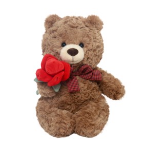 Soft Bear Plush Factory - OEM Custom Valentine Rose Design