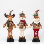Christmas Doll Supplier - OEM Custom Santa Claus Elk