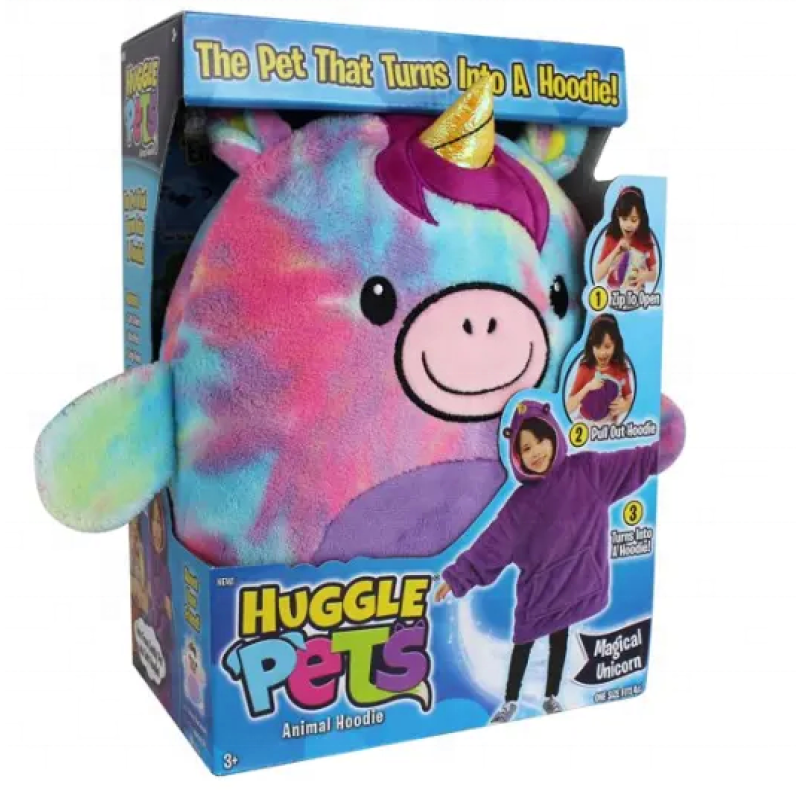 Unicorn Doll Supplier - OEM Custom Stuffed Reversible Hoodie